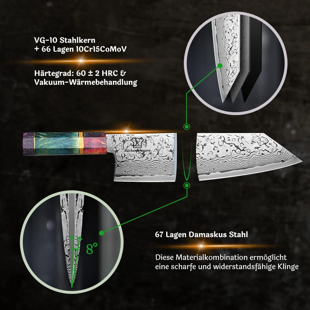 Gyuto Damastmesser - Image 3