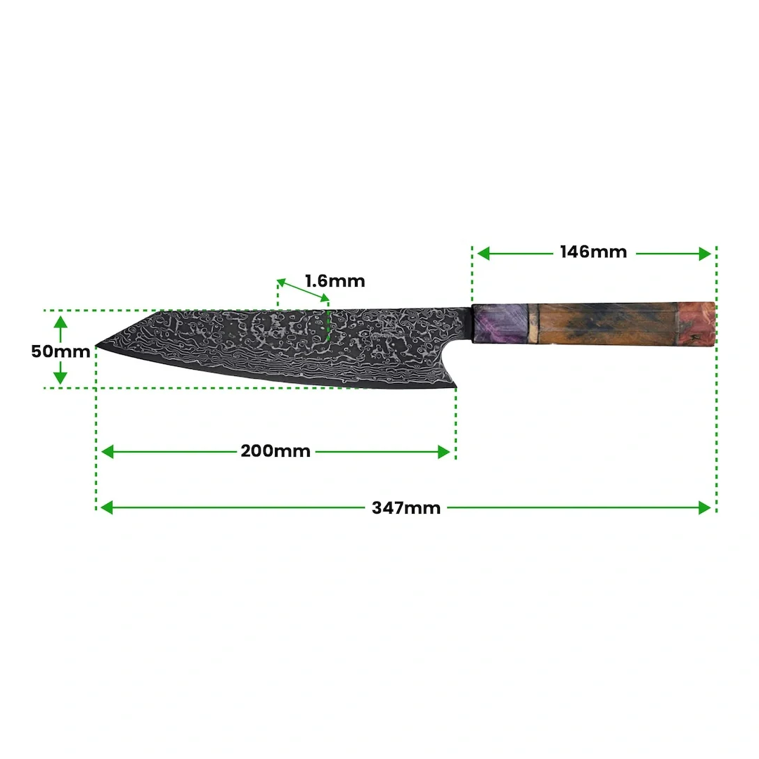 Gyuto Damastmesser - Image 5