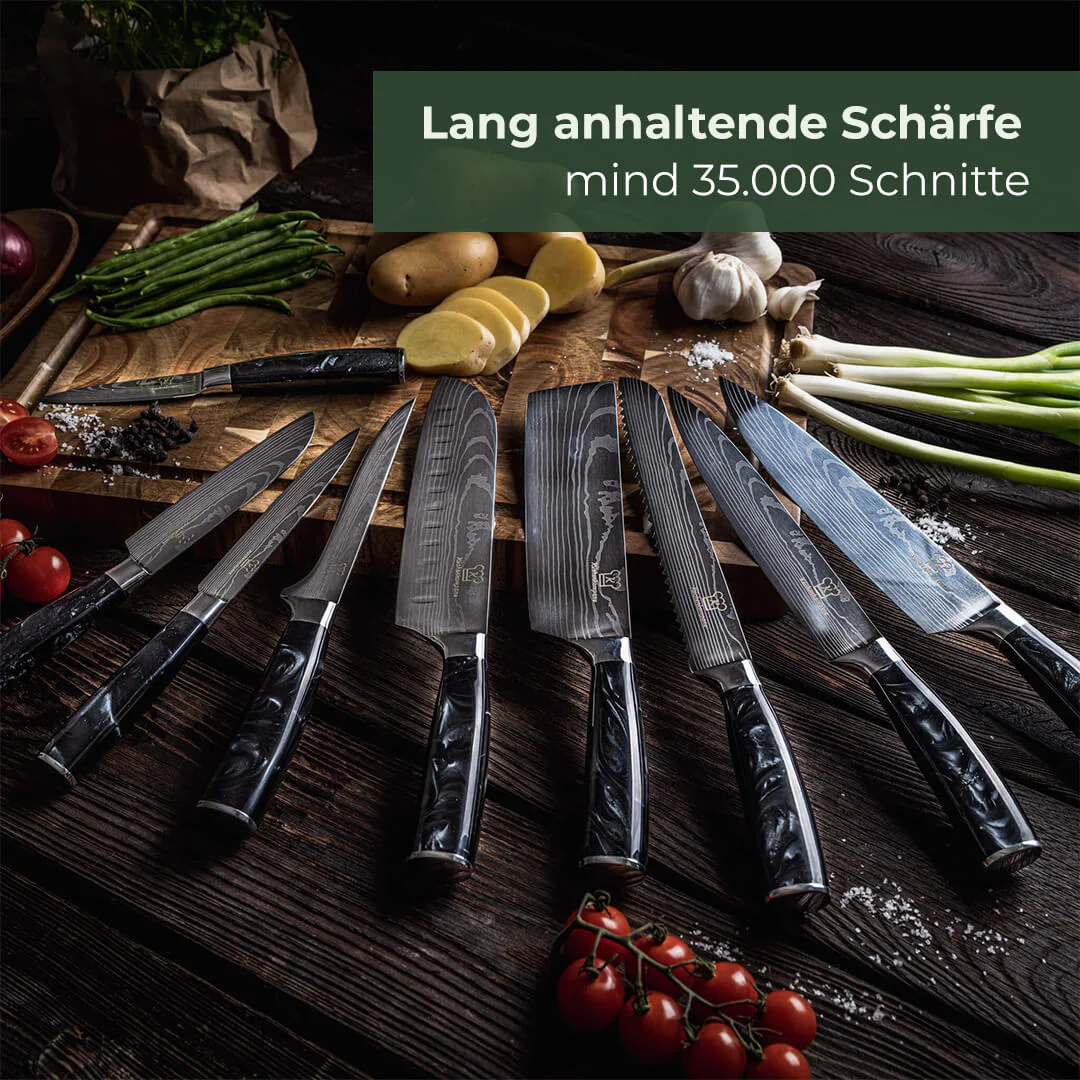 Kuro Messerset Premium 8-teilig - Image 2
